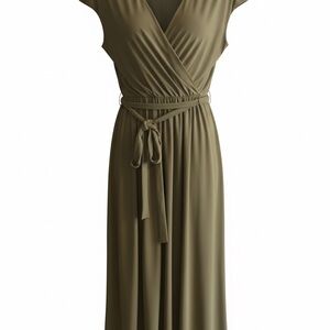 Tommy Hilfiger Olive Maxi Dress